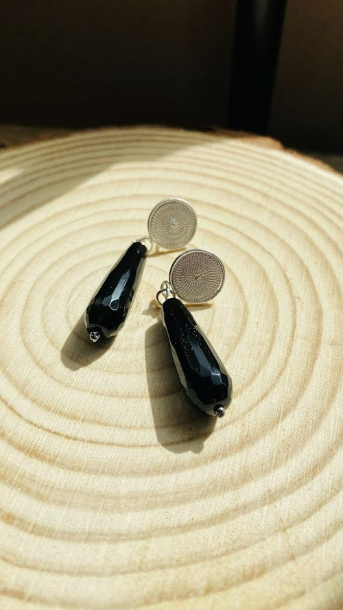 Aros Claudia con Ónix