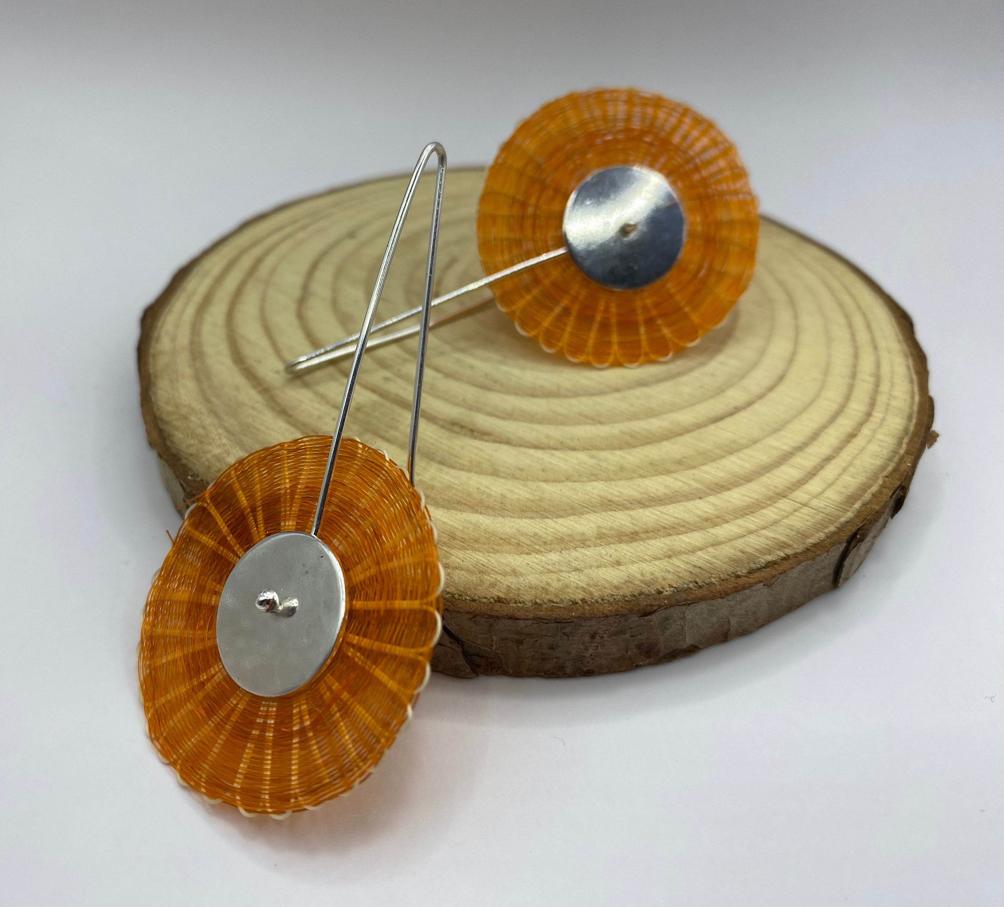 Aros de crin y plata